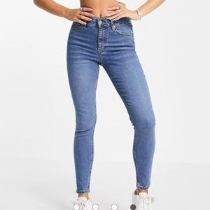 Topshop Jamie Cut Off Jeans